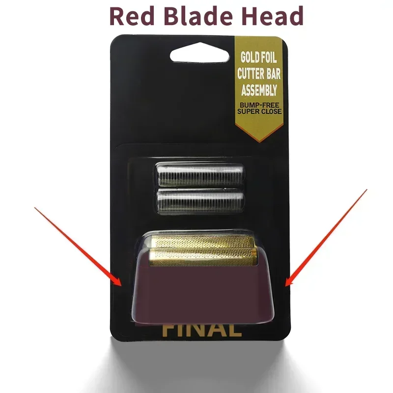 Feuille de rechange pour rasoir Finale, Service 5 étoiles et tête de coupe de lame pour tondeuse à cheveux Wahl 8164, accessoires de barbier: Gris clair