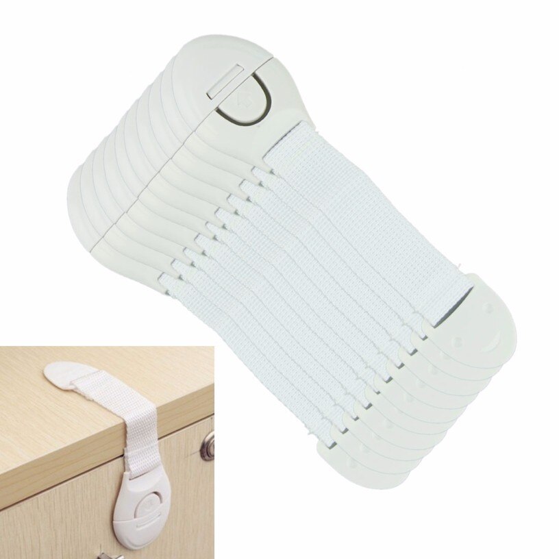 5pcs/lot Baby Safety Drawer Locks Infant Door Cabinet Newly Finger Protection of Children Protector