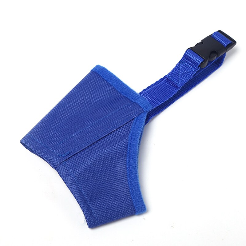 Bozal antiladridos para perro, productos para mascotas, accesorios, máscara de bozal para Pitbull, antiladridos para perros grandes, pequeños y medianos, 7 tamaños: XL / Azul