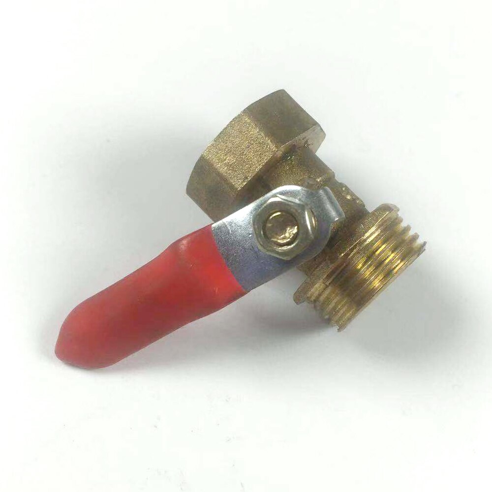 1/2" BSP Female x 1/2" BSP Male Thread 1/4" BSP Female x 1/4" BSP Male Thread Two Way Brass Ball Valve For Oil Water Air GMN