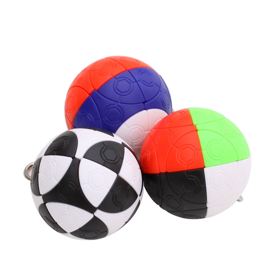 Mini Ball KeyChain Cube 50 g Mini Twist Magic Cube Toys Smart Key Ring Learning Toys for Children