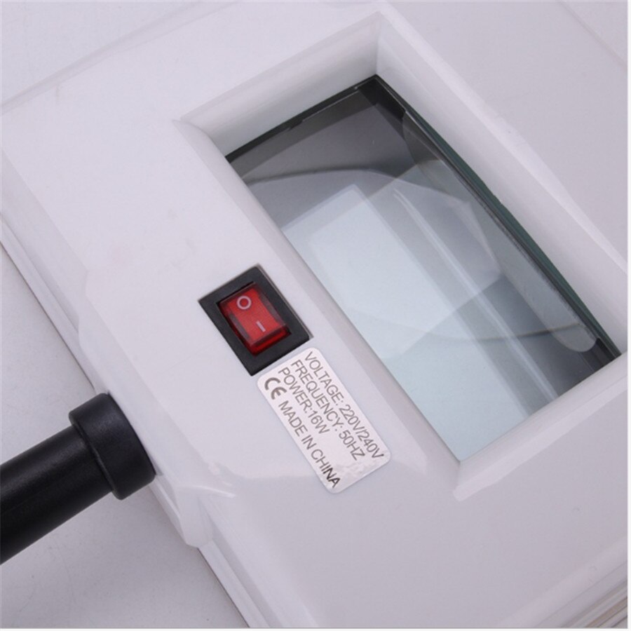 Portable Woods Lamp Beauty Salon Skin Analyzer Skin Testing UV Magnifying Light Device Handheld Cold Light UV Skin Tester