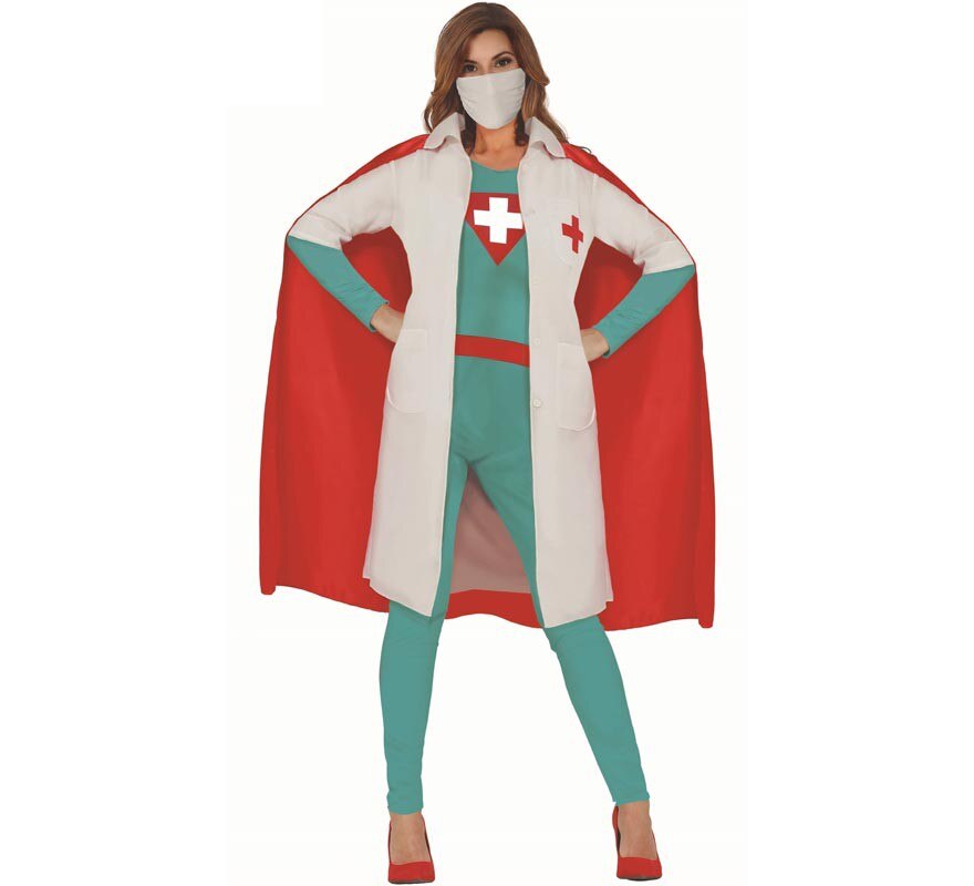 Disfraz de Súper Doctora para mujer - Uniformes y Oficios/Médicos y Enfermeras/Superhéroes y Comic/Originales - Disfraces