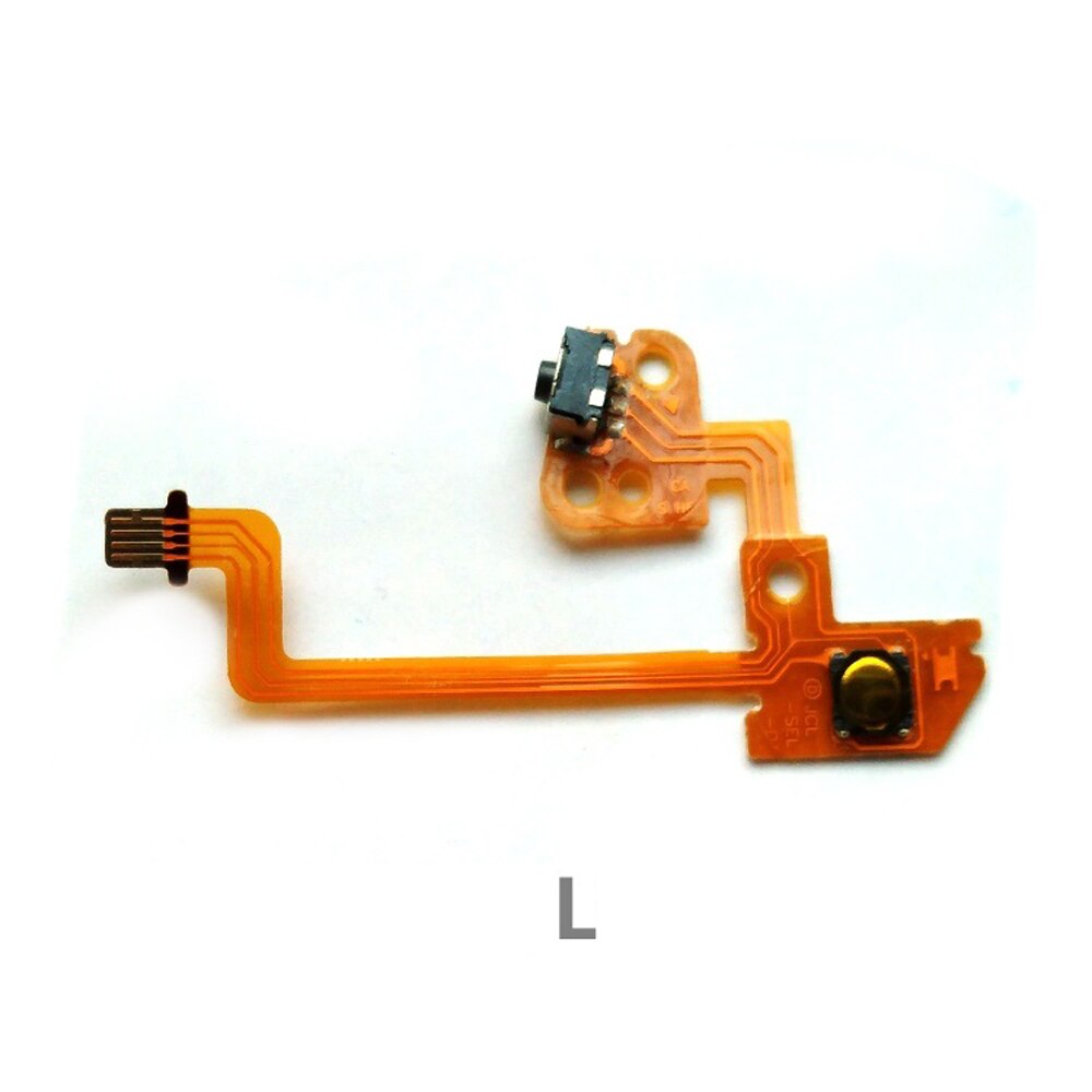 ZR ZL L SL SR/On Off Volume Ribbon Cable/Card Slot/ ABXY Buttons Sticker Key Ribbon Flex Cable For NS/N-Switch repair cable: L