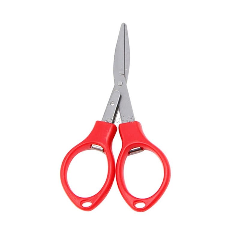 Stainless Steel Folding Scissors Fishing Scissor Keychain Camping Mini Cutter S04: 2