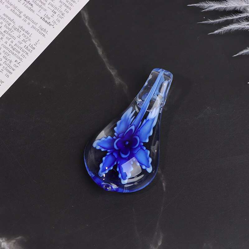 1Pc Glas Pen Houder Glas Creatieve Glas Chinese Ornamenten Glas Leuke Ornamenten: A