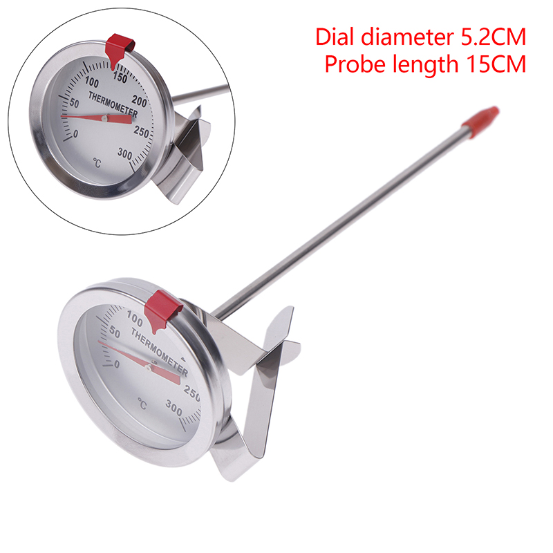 1pc Küchengeräte Sonde Thermometer Milch Kaffee Lebensmittel Fleisch Messgerät Edelstahl Kochte mperatur messer: verrotten
