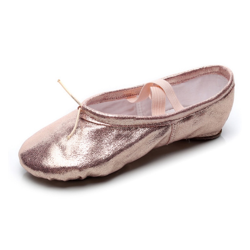 Zapatillas de baile para niños, zapatillas de Ballet de suela blanda PU para adultos, zapatillas de Ballet para niñas y mujeres