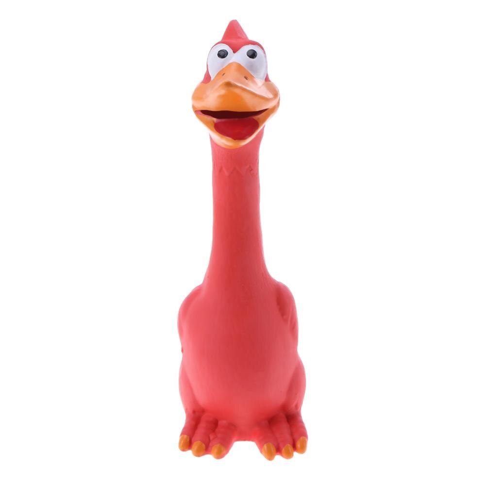 1PC Pet Toy For Dogs Puppy Screaming Rubber Chicken Toy For Dogs Latex Squeak Chew Training Pet Products Pet Sound Chew Toy: 02