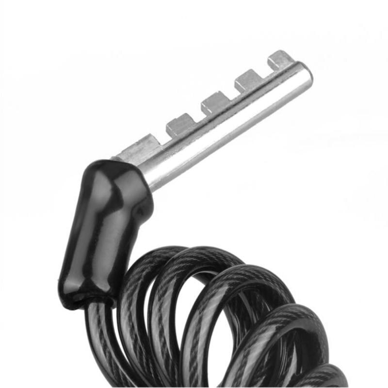 4-digit Password Lock Combination Number Code Bike Bicycle Cycle Lock Steel Cable Chain