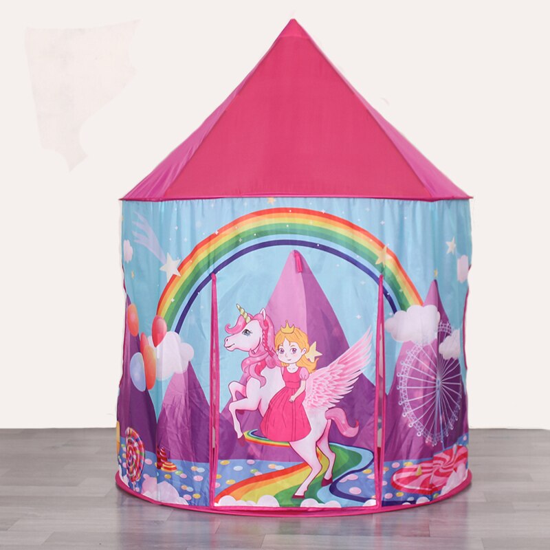 I bambini Giocano Tenda Ragazzo Ragazze Indoor Castello Portatile Pieghevole per Esterni Del Bambino Piscina di Palline Casa Teepee Tenda Per I Bambini Per Bambini tenda dei giocattoli: KP-GT-CHDJS