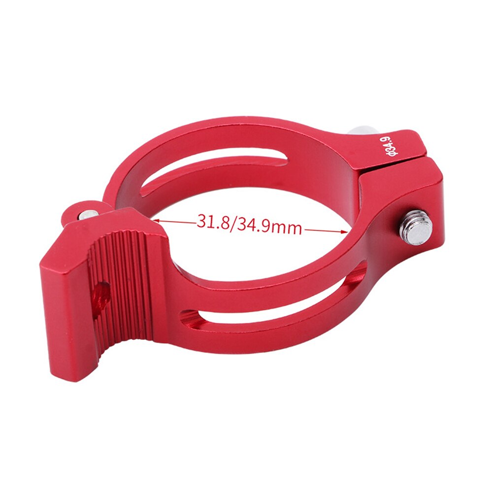 Adaptador de abrazadera de desviador delantero para bicicleta de carretera, anillo convertidor de desviador delantero de aleación de aluminio, accesorios de ciclismo, 31,8/34,9mm: Default Title