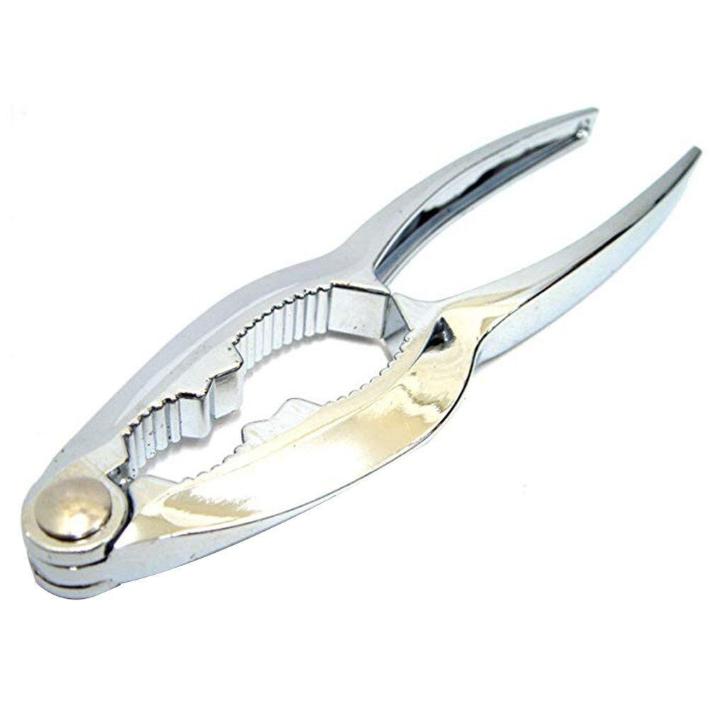 Sturdy Aluminum Alloy Nutcrackers Practical Kitchen Gadget Walnut Plier Opener For Nut Shell Removal
