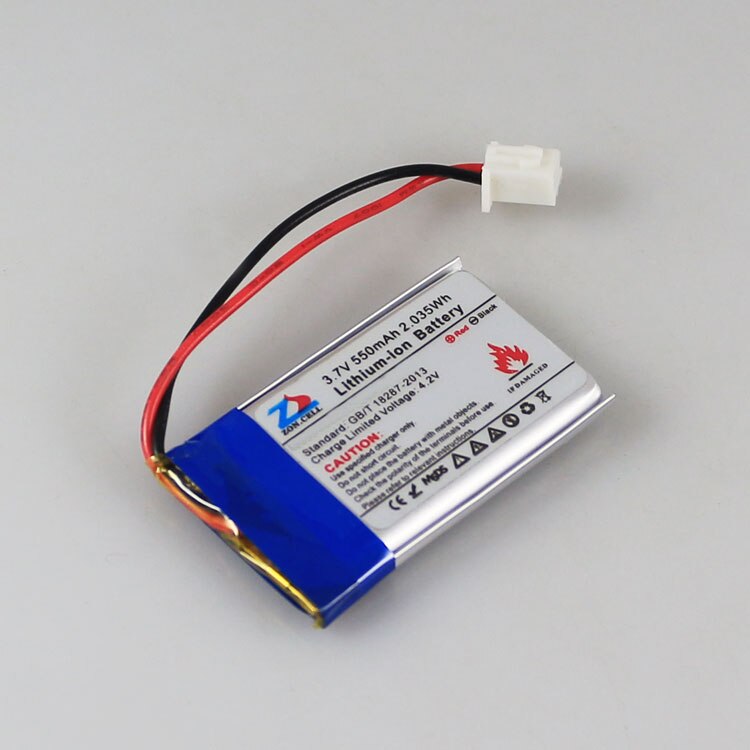 Batterie lithium-polymère 550mAh 502540 3.7V, pour casque/souris Bluetooth 552540, batterie Li-ion Rechargeable MP3