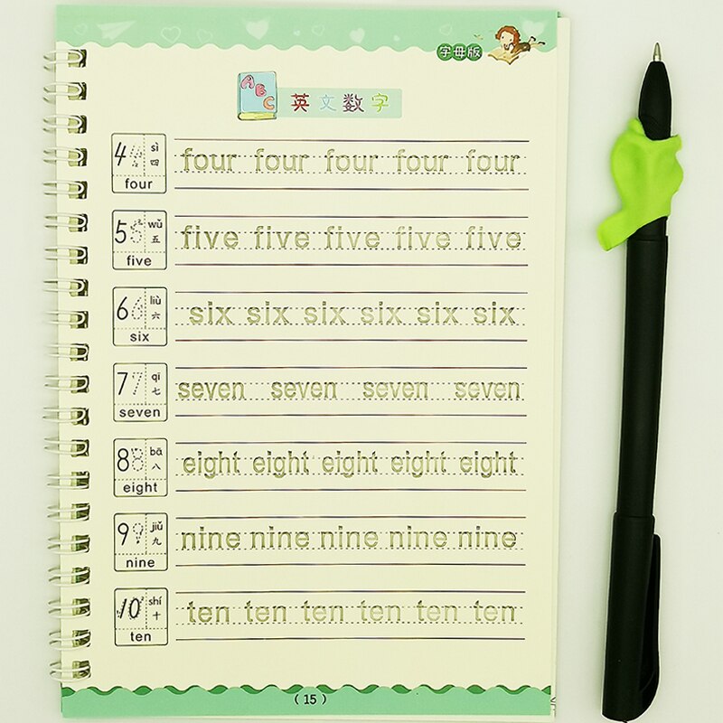 English Copybook Learning English Magic Practice Copybook Baby Copybook For Calligraphy Writing Kids English libros For Kids