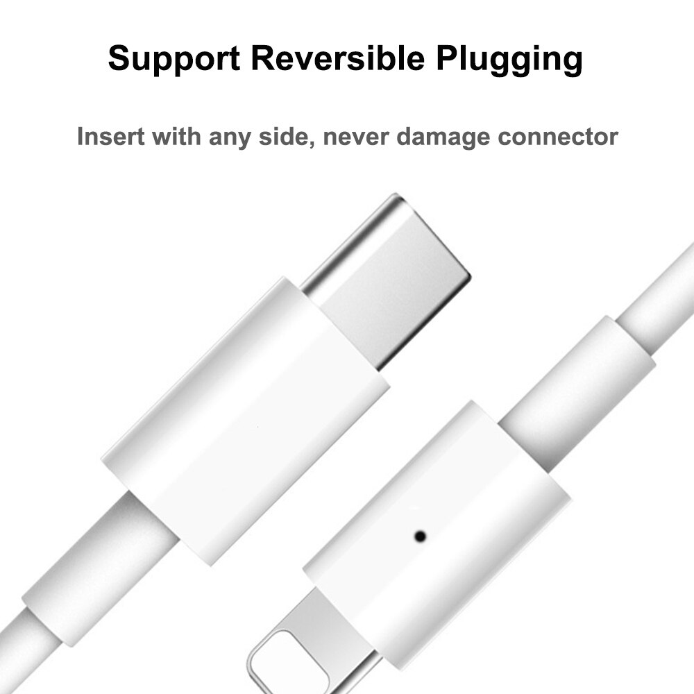 18w pd carregamento rápido usb tipo-c para relâmpago cabo para iphone 12 8 x xs xr 11 pro max 8 mais 2a carga linha de dados: Default Title