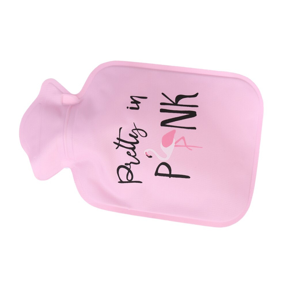Classic Rubber Water Bottle Water Bag with Knit Cover)