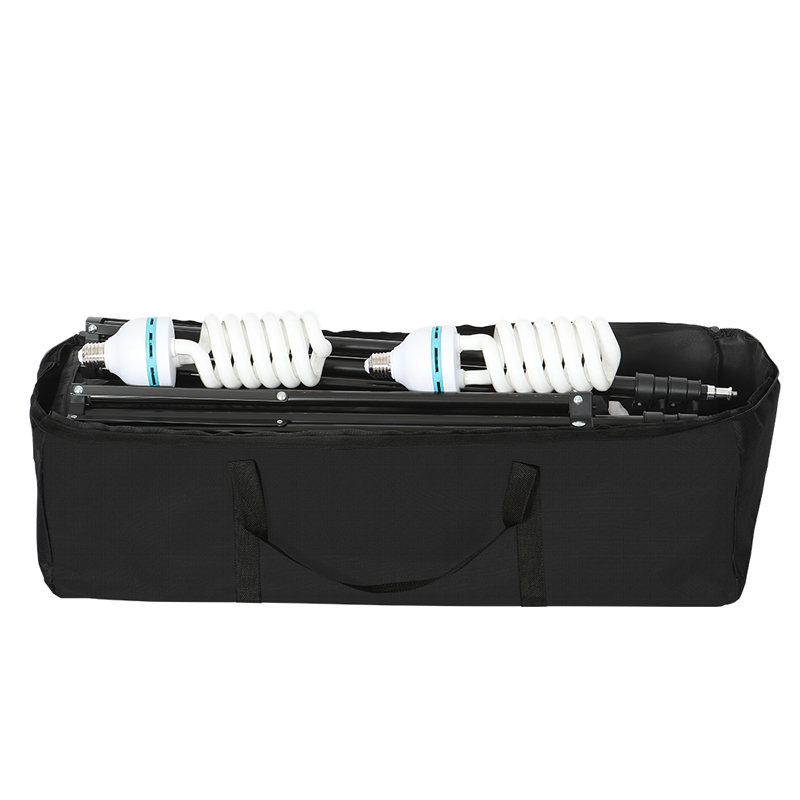 SH 70/84CMBolsa de fotografía Oxford negra para Softbox estudio fotográfico lámpara Led individual con trípode Kit de estudio de fotografía iluminación