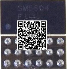 3 stks/partij sm5504 ic oplader opladen ic 18 pins voor samsung g7200 usb opladen ic