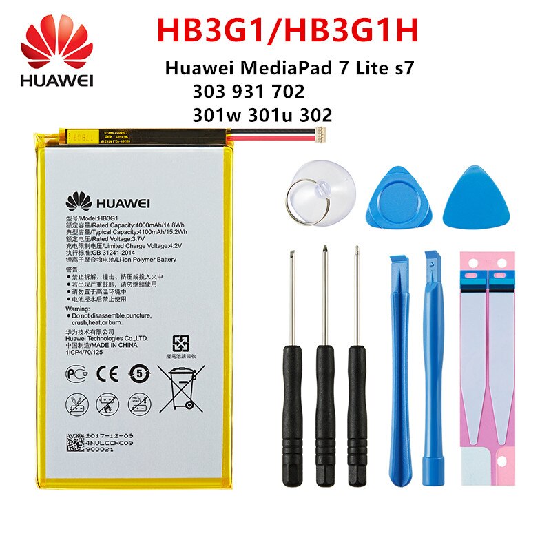 Original Huawei batería para HUAWEI Mate 9/Mate9 Pro/10/10 Pro /P20/P20 Pro/honor 8 9 10 Nova/Nova 2/Nova 2 Plus/Nova 3: HB3G1 Tools