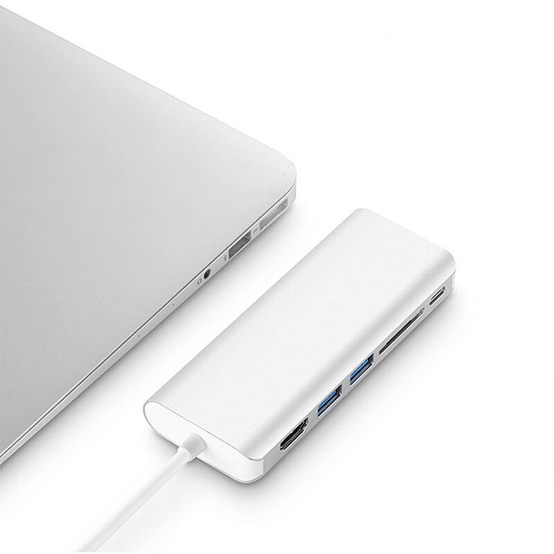 USB Typ C Zu HDMI Hub Adapter für MacBook Samsung Galaxis S10/S9 Dex USB-C Zu SD Kartenleser RJ45 PD Energie HDMI Konverter