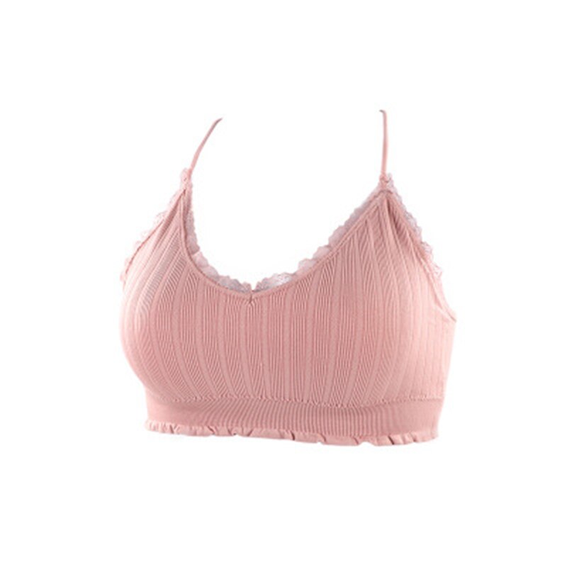 Sujetador de gimnasio acolchado para mujer, Tops de Yoga, sujetador inalámbrico de deporte sólido, ropa interior sin costuras de realce, chaleco de entrenamiento, lencería para correr