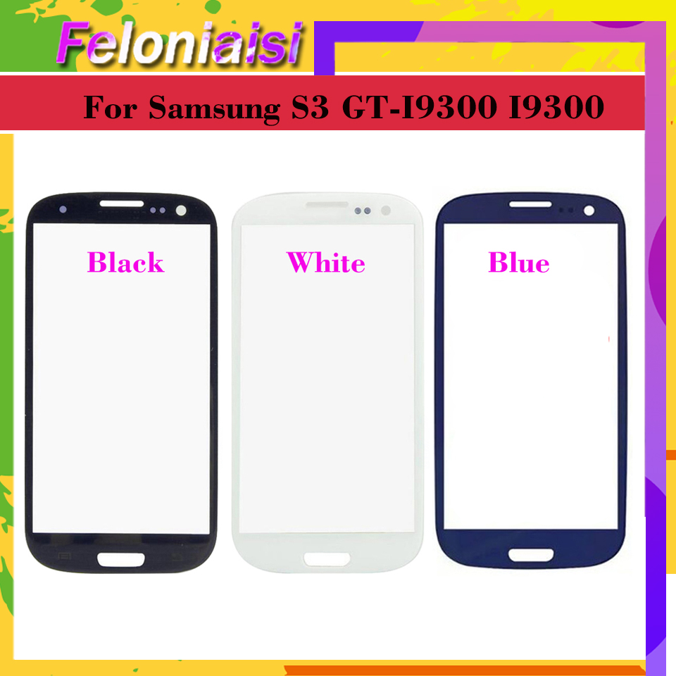 Voor Samsung Galaxy S III S3 GT-I9300 I9300 i747 i9305 Touch Screen Voor Glas Panel TouchScreen Outer Glas Lens