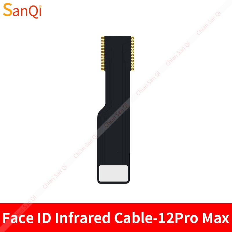 JCID JC Aixun-Cable flexible de infrarrojos FPC para iPhone, X, XS, Max, XR, 11, 12Pro, asistente de identificación facial, proyector de puntos, reparación, intercambio de componentes: 12Pro Max 1PC