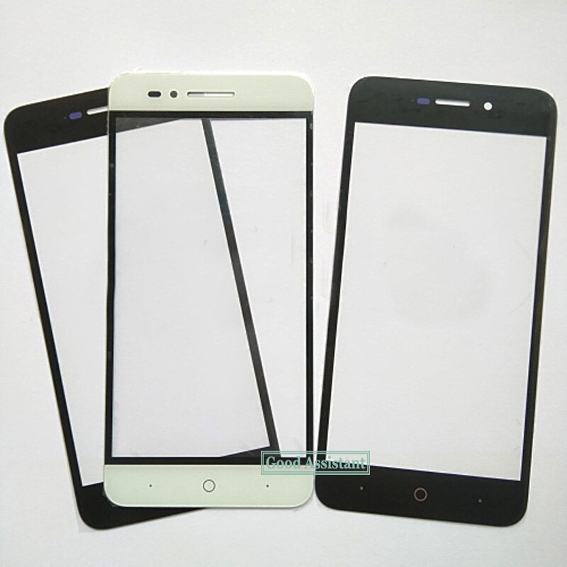 Black-White For ZTE Voyage 4 Blade A610 A610C BA610 TD-LTE Front Outer Glass Lens Repair Touch Screen Outer Glass