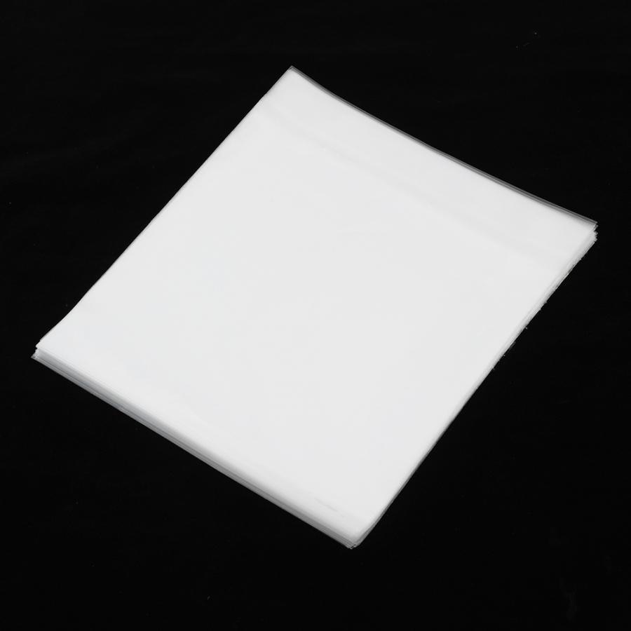 Manchons de disque vinyle, 12in 50 pièces disque vinyle lecteur CD couverture de étui de protection résistant à l'usure réutilisable mince disques vestes 32.5x