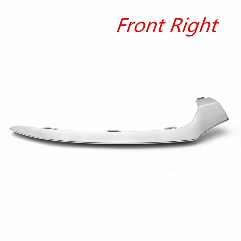 2Pcs Front Lower Bumper Chrome Trim Molding for Mercedes W205 C-Class 2058851374 2058851474