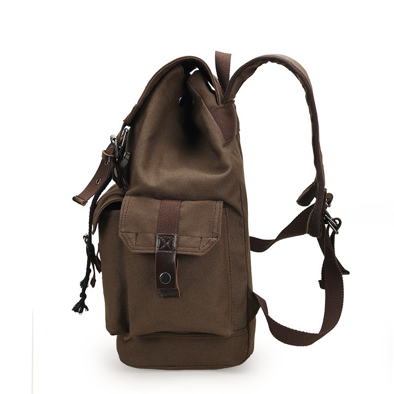 mode mannen rugzak vintage canvas rugzak schooltas mannen/Vrouwen reistassen grote capaciteit rugzak tas