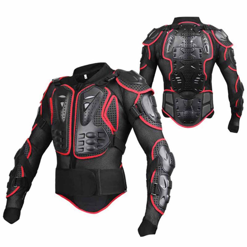 Motocross Protector Motorcycle Off-Road Full Body Armor Jacket Protective Gear Arm Clothing Spine Chest Protect
