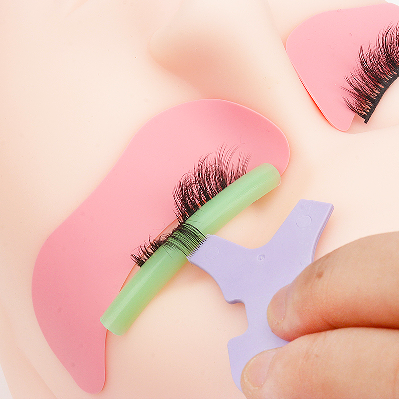 10 pz Nuovo Riutilizzabile Estensione Delle Ciglia Pennello per Il Trucco A Forma di Y frusta sollevamento Microbrush Ciglia Bigodino Applicatore Pettine Strumento di Bellezza