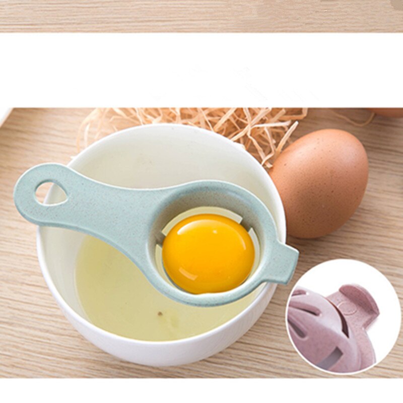 Stilk æg separator hvid og æggeblomme filter køkken bagning separator værktøj