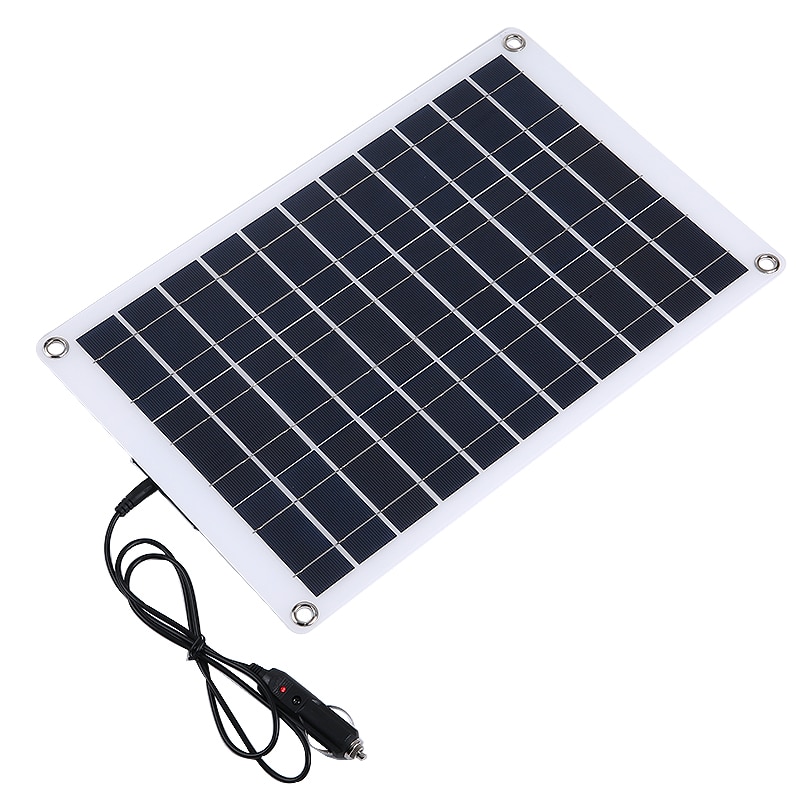 Chargeur de batterie solaire universel avec contrôleur 80A, pour bateau, voiture, camping-Car