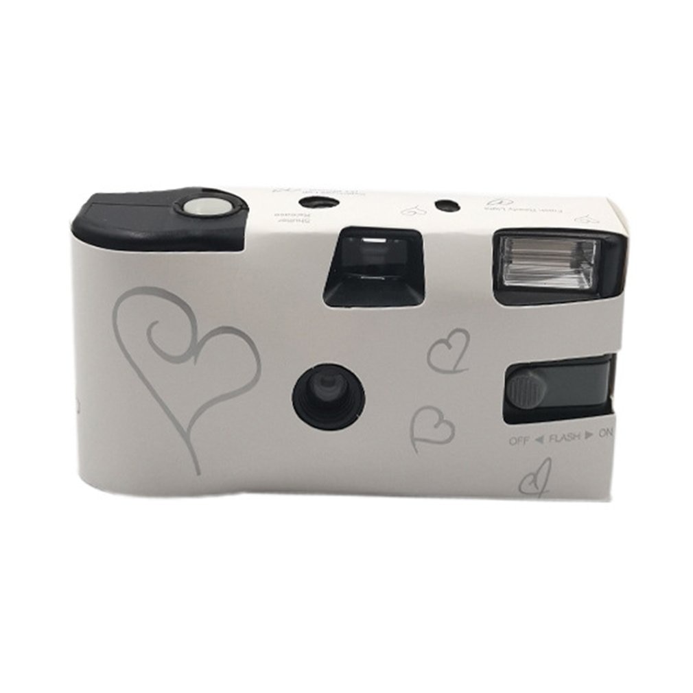 36 Photos 35mm Power Flash HD Single Use One Time Disposable Film Manual Camera Children's Party