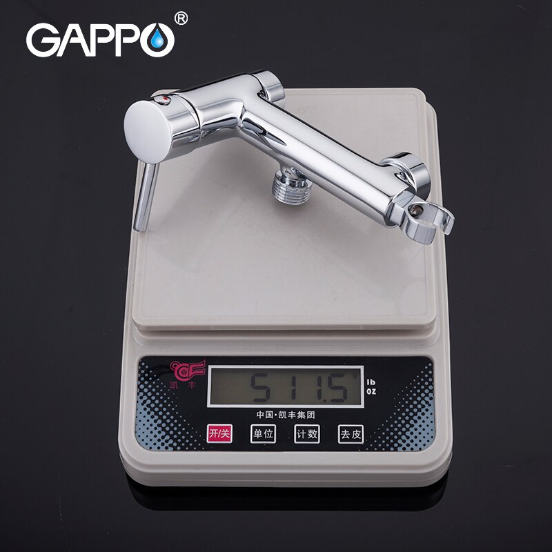 GAPPO Bidets moslim douche toilet sproeier kraan wc douche wandbidet handheld douche kranen siliconen ass bidet sprey