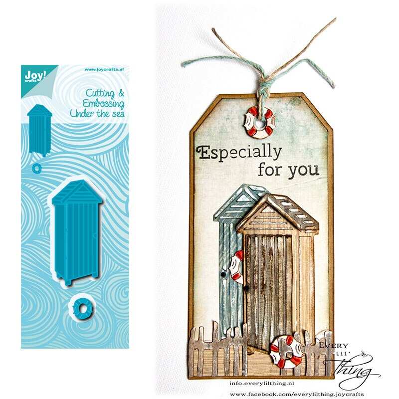 CH Ocean World 3D Stitched DIY Scrapbooking Stamps Craft Embossing Die Cut Making Stencil Template: 5