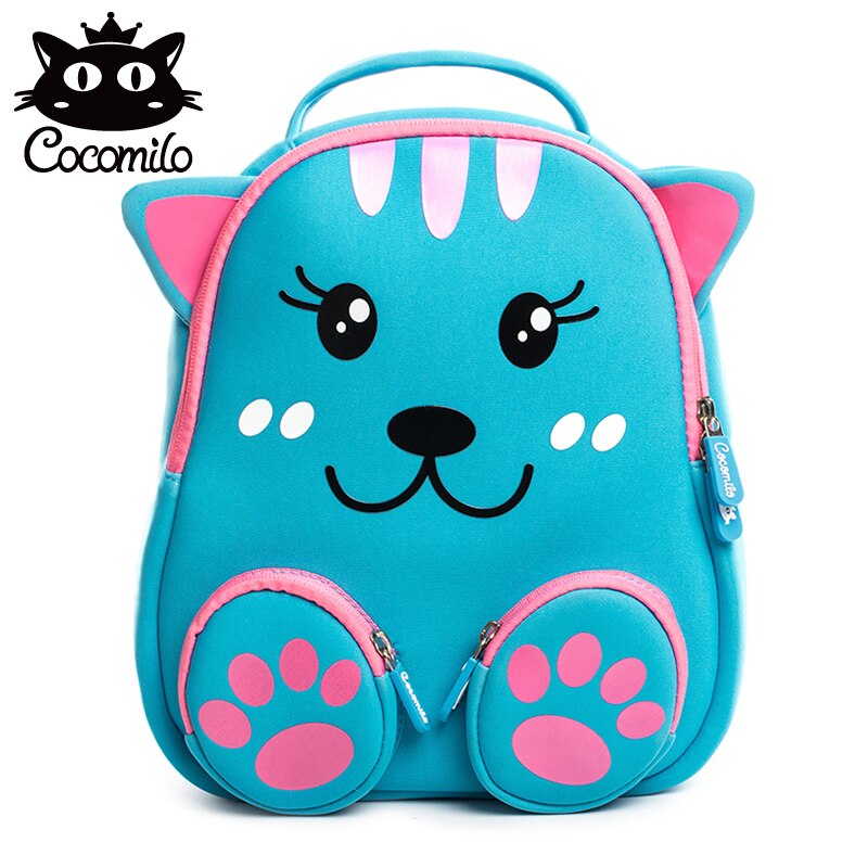 3D Kids Schooltas Rugzakken Voor Meisjes Jongens Baby Beer Olifant Kleuterschool Rugzak Anti-verloren Schooltas Mochila escolar