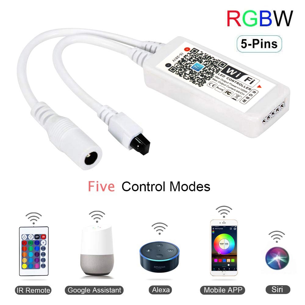 DC 5-28V LED WIFI Controller für RGB LED Streifen Licht IOS oder Android-system Smartphone Steuerung LED streifen Licht 16 Millionen Farben