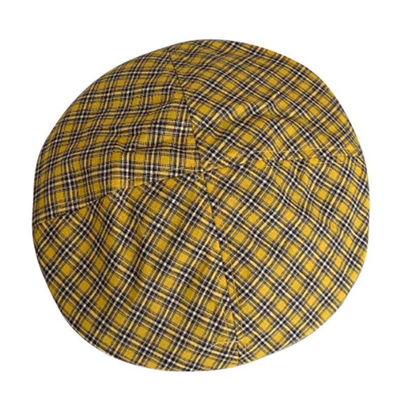 Casquette De rue pour femme, chapeau pour printemps et été, béret De couleur unie, De peintre française, Vintage: Y