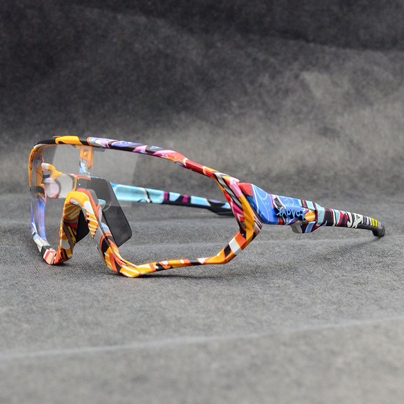 Kapvoe Photochrome Sport radfahren Gläser für Männer Frauen MTB Berg Straße Fahrrad Brillen Radfahren Sonnenbrille Oculos Ciclismo: 01