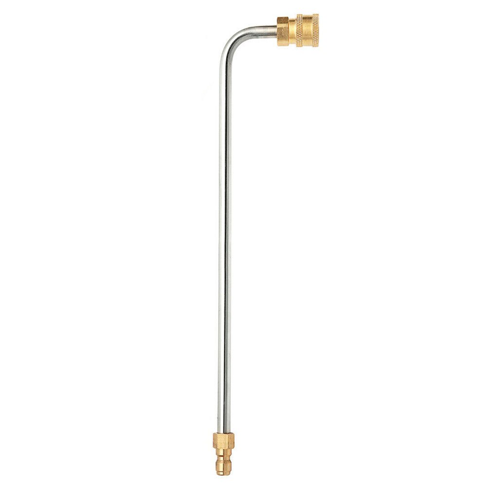 Gutter Cleaner Stainless Steel Elbow Rod Washer Quick Connect Kit Accessory Wand High Pressure Curved Durable Lance Water Pumps