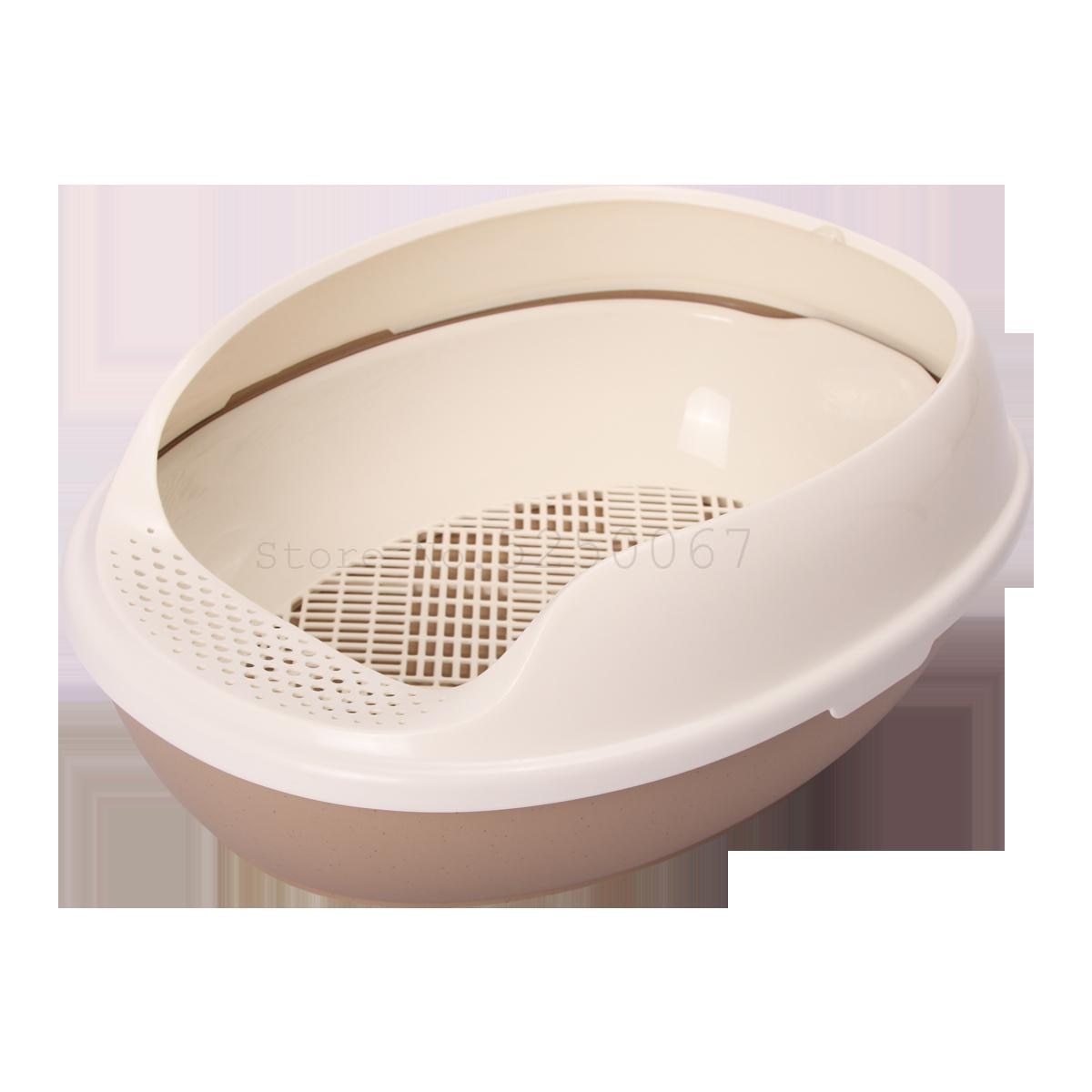 Kat toilet kat sand potte enkelt lag dobbelt lag fyrretræ bentonit kat sand potte mesh fed kat super stor lukket