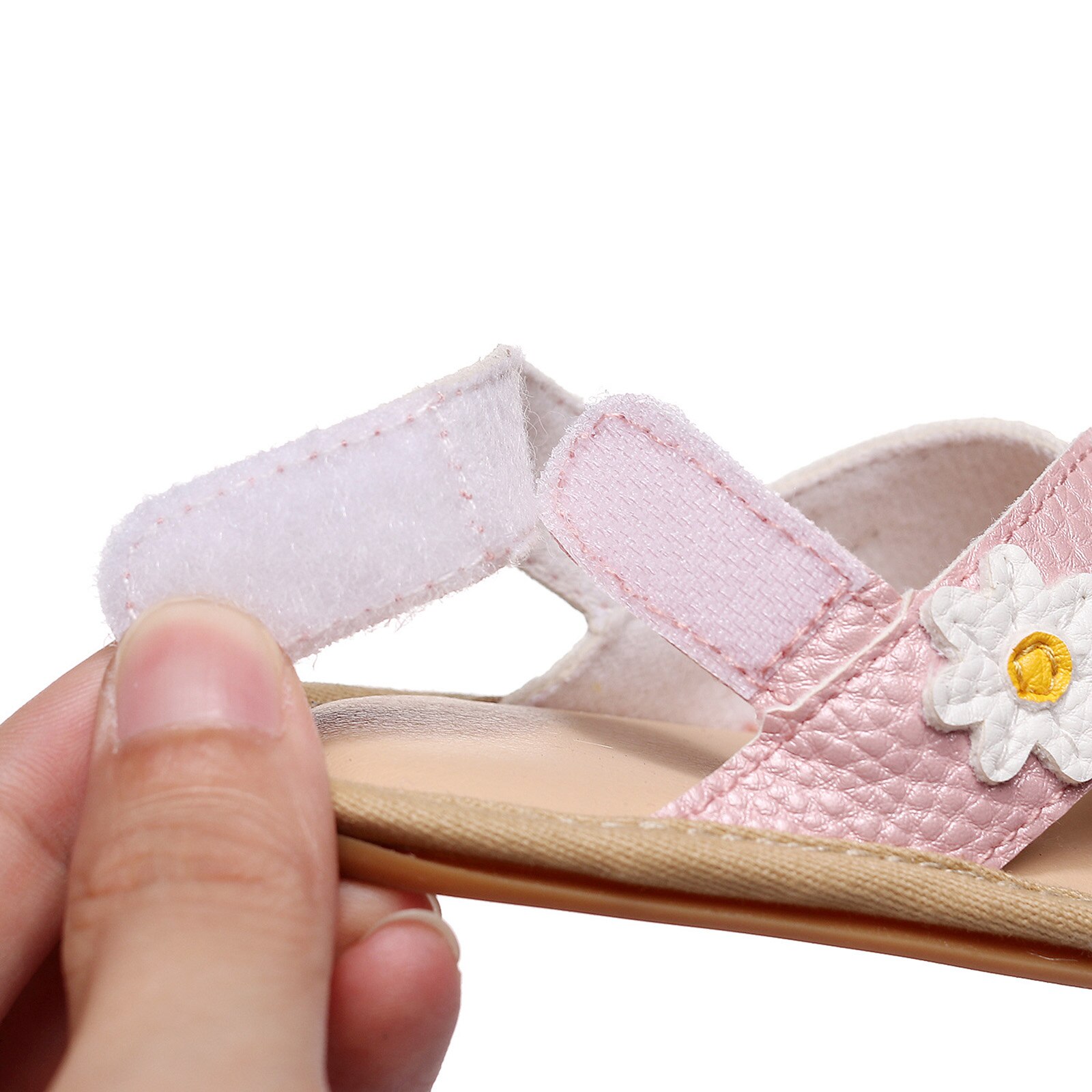 Zomer Baby Schoenen Leathers Zoete Kinderen Sandalen Meisjes Peuter Baby Bloemen Hollow Out Schoenen