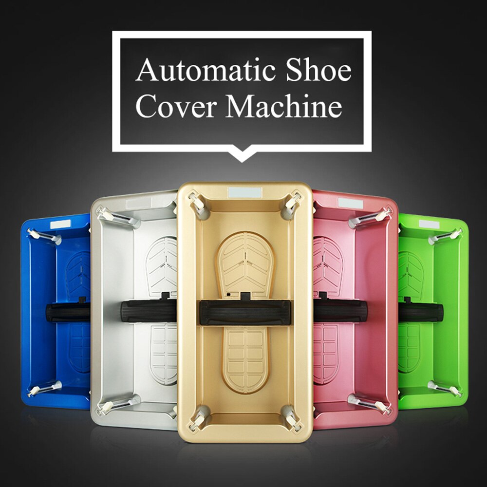 Automatic Shoes Cover Machine Household Stepping Disposable Booties Maker Shoe Film Machine Smart Shoe Cover Dispenser