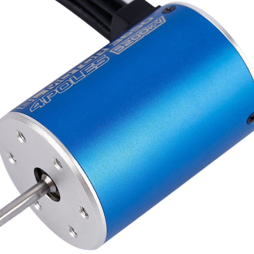 3650 4 Polen 5200KV Borstelloze Motor Sensorless Motor Voor 1/10 Rc Auto Boot Professionele Afstandsbediening Speelgoed Onderdelen