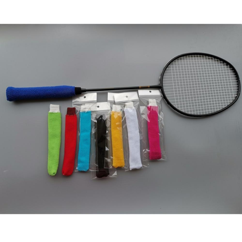 Badminton racket greb cover elastisk skridsikker vaskbar svedabsorberende håndklæde wrap til tennis fiskeri sport tilbehør