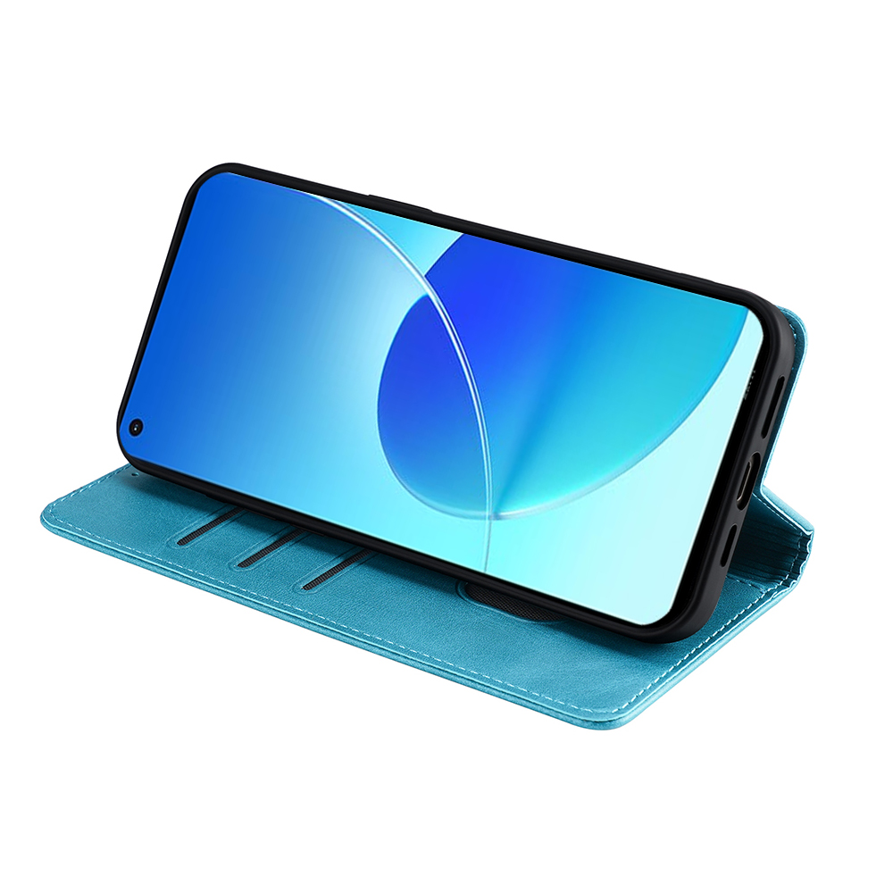 Handyhülle für OPPO Reno 6 Profi, magnetische Leder-Klapphülle für OPPO Reno 6 5 Profi Plus Lite 6Z 5Z Z 5F 4F 5K 5 4 Lite Funda